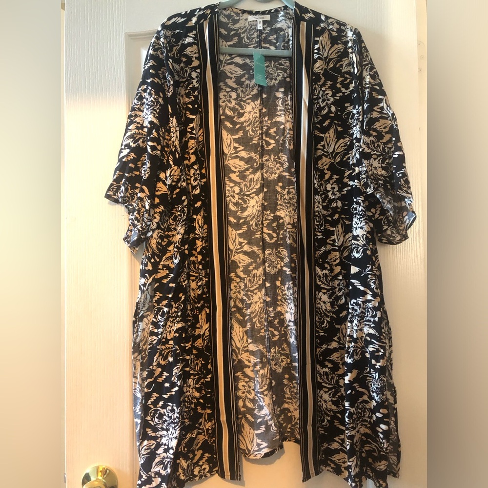 Floral Kimono style tunic
